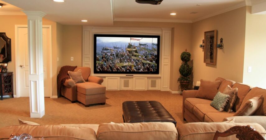 Basement Remodel - Home Theater