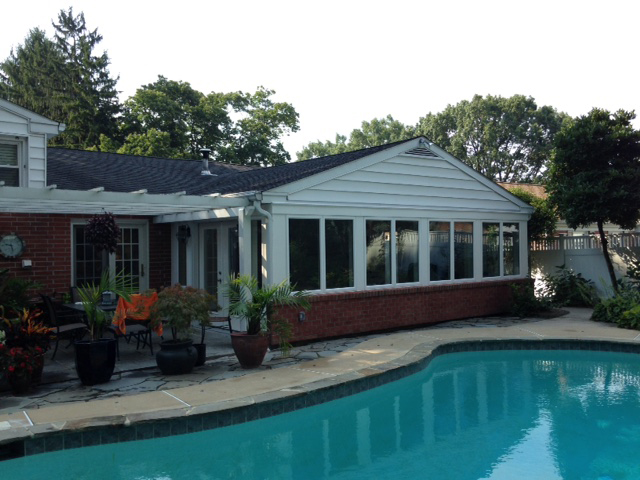 Shakespeare Home Improvement Co. Patio Enclosure with Pool Project
