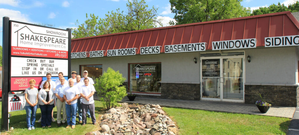 Shakespeare Home Improvement Co. Showroom Manheim Pennsylvania Location